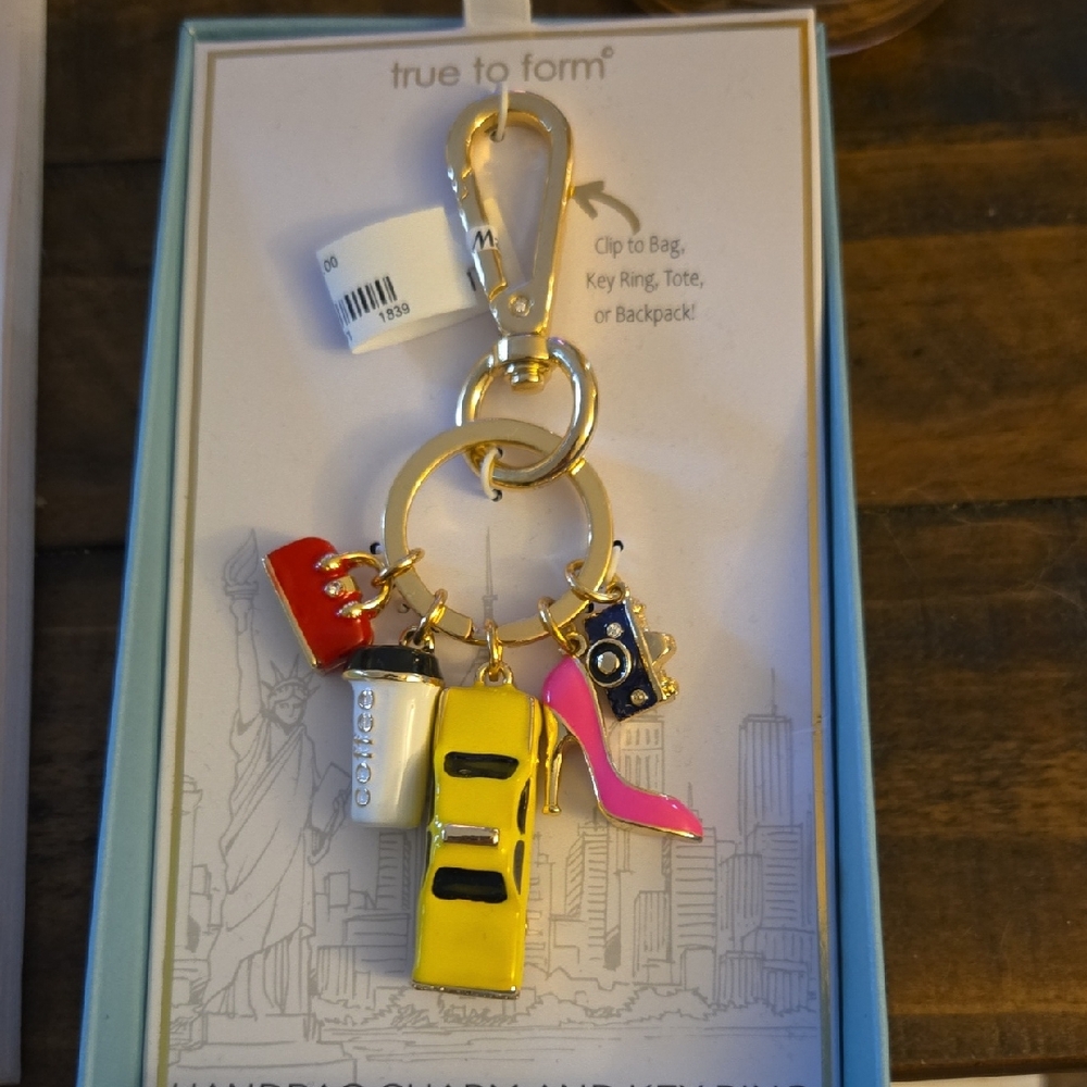 New TRUE TO FORM NYC HANDBAG CHARM